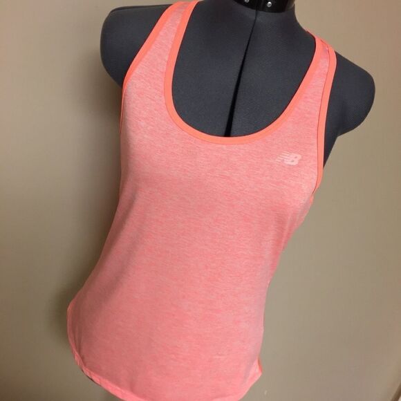New Balance Tops - New Balance Orange Work Out Tank XS